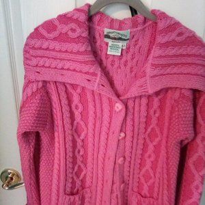 Irish made cardigan sweater